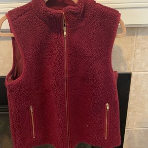 New with Tags Jcrew Sherpa Vest